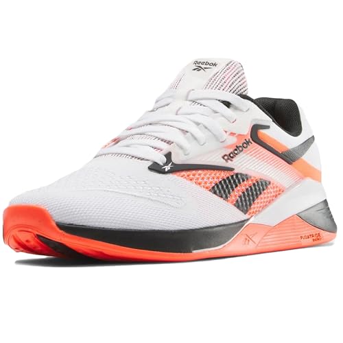 Reebok Damen Nano X4 Sneaker, FTWWHT/Black/ORGFLA, 40 EU von Reebok