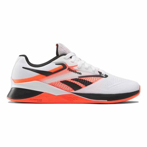 Reebok Damen Nano X4 Sneaker, FTWWHT/Black/ORGFLA, 43 EU von Reebok