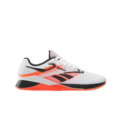 Reebok Damen Nano X4 Sneaker, FTWWHT/Black/ORGFLA, 46 EU von Reebok