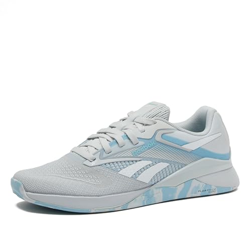 Reebok Damen Nano X4 Sneaker, Moon/Soft Blue/Footwear White, 38.5 EU Reebok Damen Nano X4 Sneaker, Moon/Soft Blue/Footwear White, 38.5 EU von Reebok