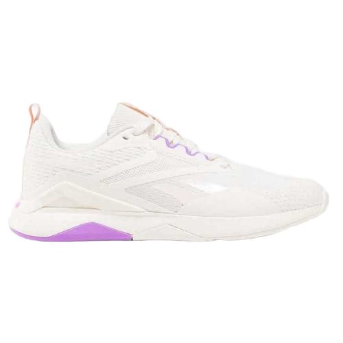 Reebok Damen NANOFLEX TR 2 Sneaker,Chalk Washed Clay Digital Purple,42.5 EU Reebok Damen NANOFLEX TR 2 Sneaker,Chalk Washed Clay Digital Purple,42.5 EU von Reebok
