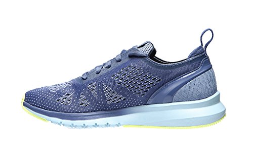 Reebok Damen Print Smooth Clip Ultraknit Laufschuhe, Blau (Lilac Shadow/Fresh Blue/e Flash/Wht/Smky Indg), 38.5 EU von Reebok