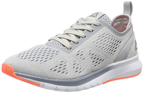 Reebok Damen Print Smooth Clip Ultk Laufschuhe, grau (Skull Grey/Meteor Grey/White/Guava Punch), 36 EU von Reebok