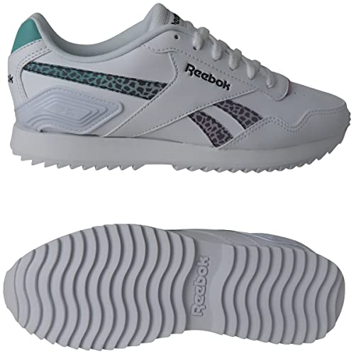 Reebok Damen ROYAL Glide Ripple Clip 2 Sneaker, FTWR White/Core Black/Classic Teal, 40 EU von Reebok