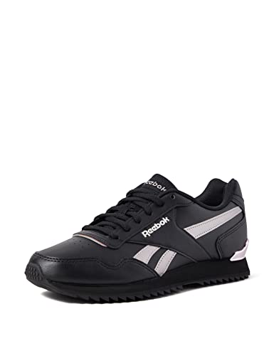 Reebok Damen ROYAL Glide Ripple Clip Sneaker, Core Black Quartz Met Frost Berry, 36 EU von Reebok