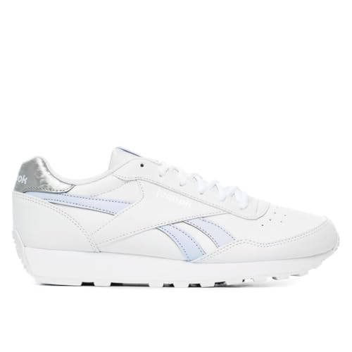 Reebok Damen Rewind Run Sneaker, White/Lucid Lilac/Silver Met, 35 EU von Reebok