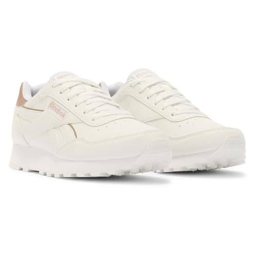 Reebok Damen Rewind Run Sneaker, White/White/Rose Gold, 42.5 EU Reebok Damen Rewind Run Sneaker, White/White/Rose Gold, 42.5 EU von Reebok