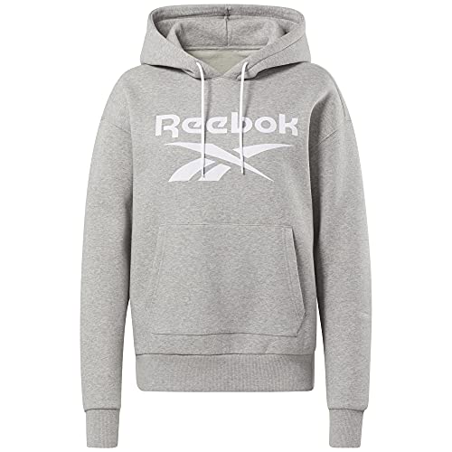 Reebok Damen Ri Bl Fleece Hoody Sweatshirt, Mgreyh, XS von Reebok