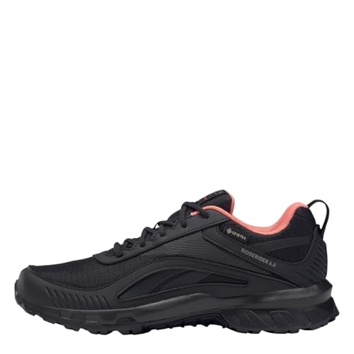 Reebok Damen Ridgerider 6 GTX Walking-Schuh, Walking-Schuh, Core Black Twisted Coral Tech Metallic, 36 EU von Reebok