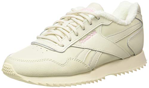 Reebok Damen Royal Glide Ripple Road Running Shoe, Alabaster/Chalk/Classic Pink, 37.5 EU von Reebok