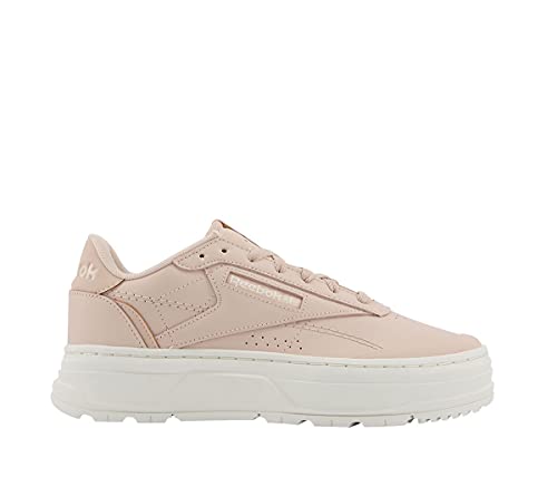 Reebok Damen Schuhe Club C Double Geo Farbe Soft Ecru/Chalk größe 37 von Reebok