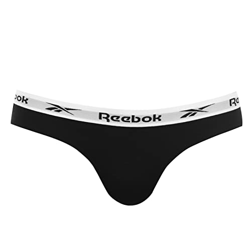 Reebok Damen-Slips, 5er-Pack, Schwarz , 36 von Reebok