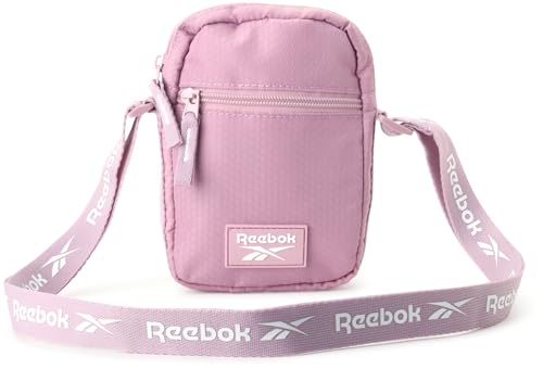 Reebok Damen Crossbody Bag Mini Geldbörse Schultertasche Handtasche mit verstellbarem Riemen Kleine Casual Sling Bag für Frauen, Infused Lilac, Einheitsgröße von Reebok