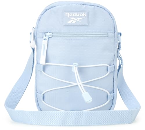 Reebok Damen Tasche - Park Slope Crossbody Sling Geldbörse Schultertasche, Eisiges Blau, Einheitsgröße von Reebok