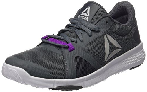 Reebok Damen Trainflex Lite Fitnessschuhe, Grau (Alloy/Vicious Violet/Skull Grey/White) von Reebok