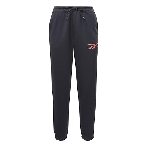 Reebok Damen Vector Graphic Jogger Hose, Schwarz, M von Reebok