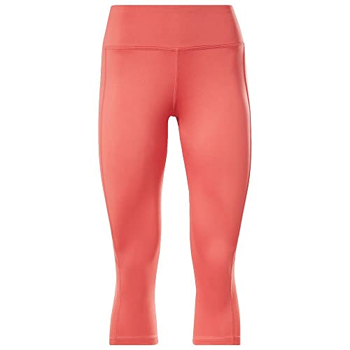 Reebok Damen Wor Mesh Capri Leggings, Rhodon, L von Reebok