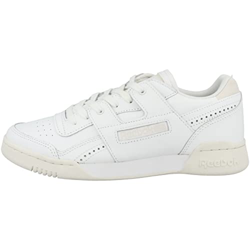 Reebok Damen Workout Lo Plus Sneaker, White/Alabaster/Chalk, 36.5 EU von Reebok