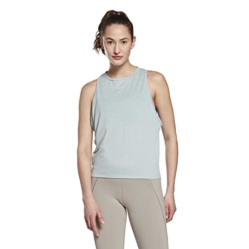 Reebok Damen Yoga Long Tank Top, Seagry, Large von Reebok