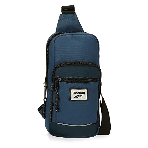 Reebok Dexter Umhängetasche Blau 16x31x5,5 cm Polyester von Reebok