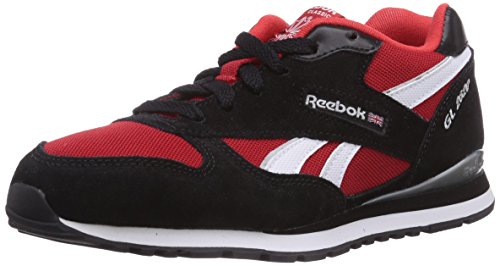 Reebok GL 2620, Unisex-Kinder Sneakers, Rot (Red Rush/Black/White/Silver Met), 36.5 EU (4.5 UK/5 US) von Reebok