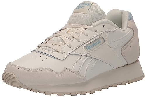 Reebok Herren-Sneaker mit Ventilations-Motiv, Leder, modisch, Kreide/Feel Good Blue/Stuck, 41 EU von Reebok