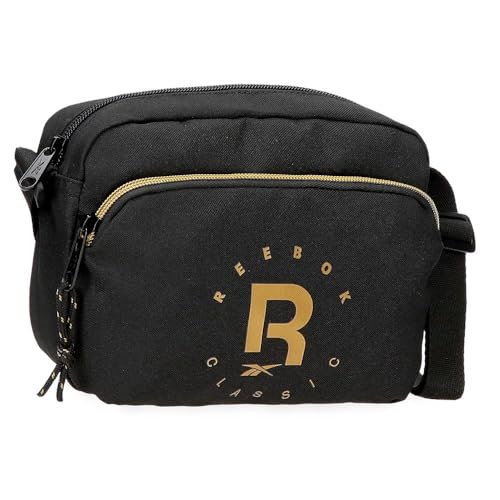 Reebok Gold Umhängetasche schwarz 21 x 15 x 6 cm Polyester by Joumma Bags von Reebok