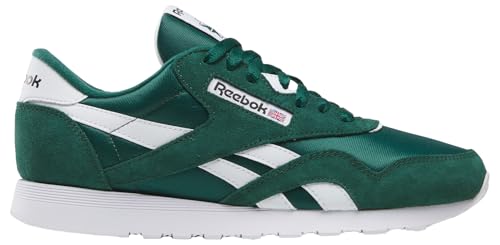 Reebok Herren Classic Nylon Sneaker, Collegiate Green/Collegiate Green/White, 42 EU Reebok Herren Classic Nylon Sneaker, Collegiate Green/Collegiate Green/White, 42 EU von Reebok