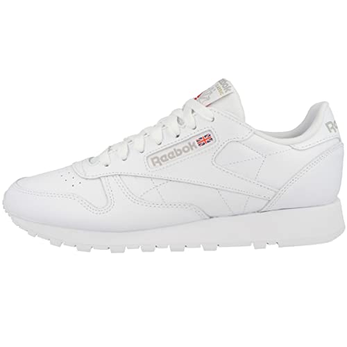 Reebok Herren Classic Leather Sneaker, FTWR White/FTWR White/Pure Grey 3, 36.5 EU von Reebok