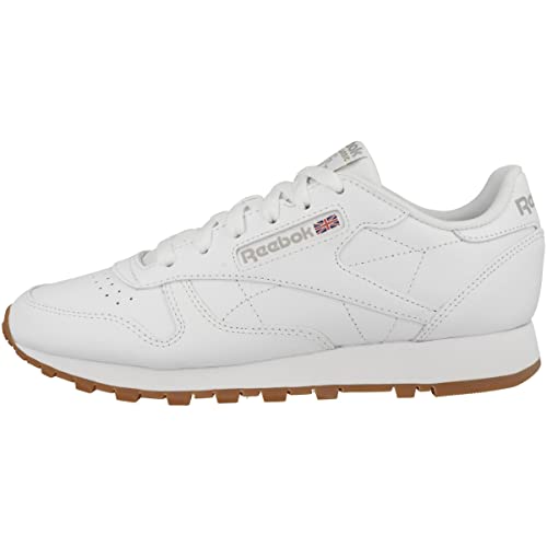 Reebok Herren Classic Leather Sneaker, FTWR White Pure Grey 3 Rubber Gum 03, 40 EU von Reebok