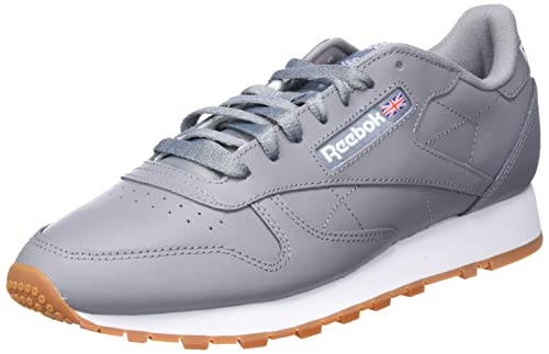 Reebok Unisex Classic Leather Sneaker, PUGRY5/FTWWHT/RBKG03, 42 EU von Reebok