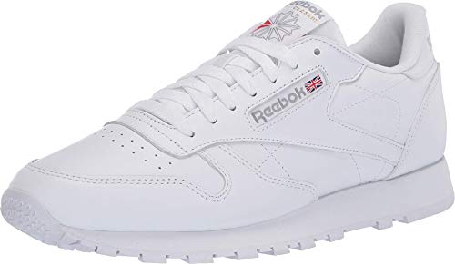 Reebok Herren Classic Leather Sneaker, White White Light Grey, 44 EU von Reebok