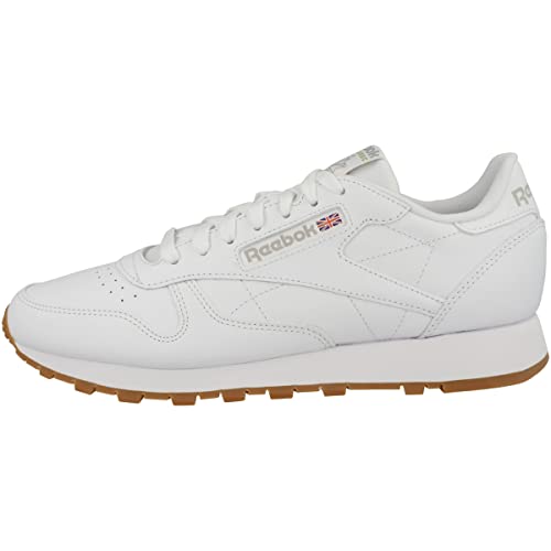 Reebok Unisex Classic Leather Sneaker, FTWWHT/PUGRY3/RBKG03, 40 EU von Reebok