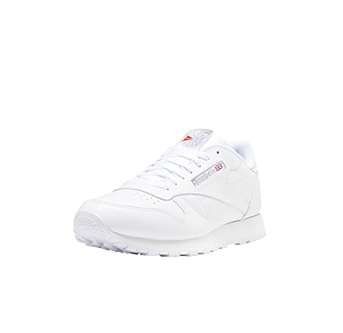 Reebok Herren Classic Leather Turnschuh, White White Light Grey, 42 EU von Reebok