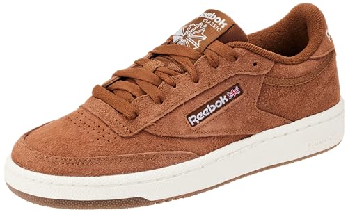 Reebok Herren Club C 85 Sneaker, Collegiate Brown F23 Kreide Lee 2, 36 EU von Reebok