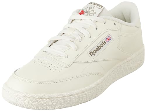 Reebok Herren Club C 85 Sneaker, Chalk Chalk Hungrn,34.5 EU Reebok Herren Club C 85 Sneaker, Chalk Chalk Hungrn,34.5 EU von Reebok