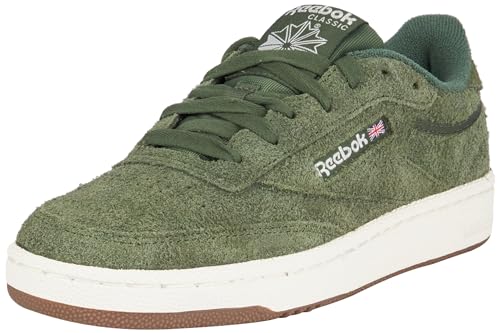 Reebok Herren Club C 85 Sneaker, Varsity Green F23 Kreide Lee 2, 34.5 EU von Reebok