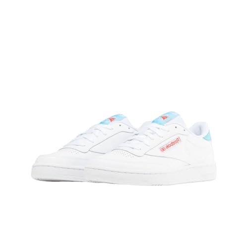 Reebok Herren Club C 85 Sneaker, Ftwwht Kinblu Dynred,36 EU von Reebok