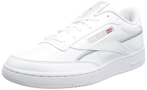 Reebok Herren Club C 85 Vegan Sneaker, FTWR White/Pure Grey 2/Pure Grey 4, 37.5 EU von Reebok