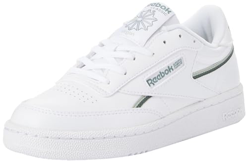 Reebok Herren Club C 85 VEGAN Sneaker, White/VINGRE/TREGRE, 51 EU von Reebok