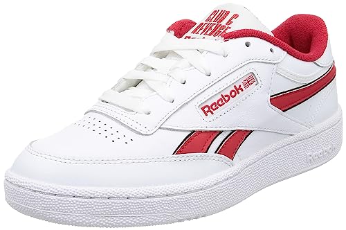 Reebok Herren Club C Revenge Sneaker, FTWR White Vector Red Black, 34 EU von Reebok