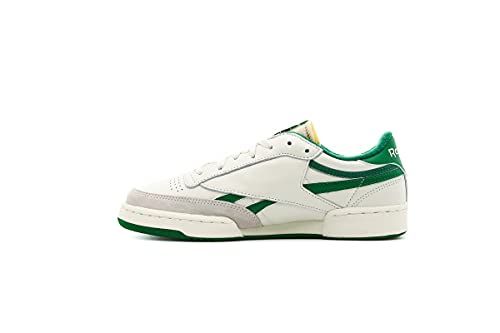 Reebok Herren Club C Revenge Vintage Sneaker, Chalk/Paperwhite/Glen Green, 36.5 EU von Reebok