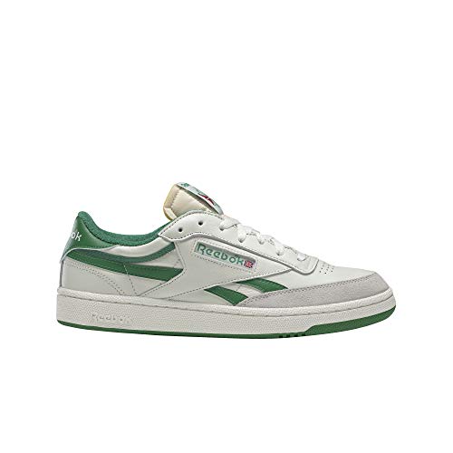 Reebok Herren Club C Revenge Vintage Sneaker, Chalk/Paperwhite/Glen Green, 39 EU von Reebok