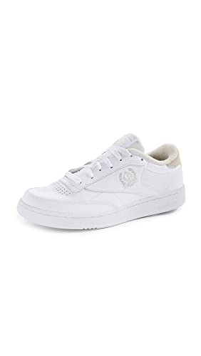 Reebok Herren Club C Sneaker, Ftwr White/Alabaster/Pure Grey 3, 47 EU von Reebok