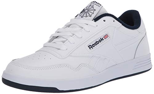 Reebok Herren Club MEMT Freizeit-Sneakers, White/Collegiate Navy/White 1, 47 EU von Reebok