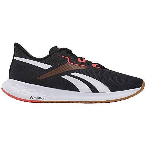 Reebok Herren Energen Run 3 Sneaker, Schwarz/Weiß/Neon Cherry, 38.5 EU von Reebok