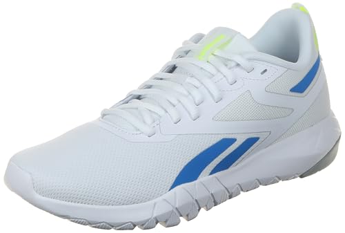 Reebok Herren FLEXAGON Force 4 Sneaker,Footwear White Kinetic Blue Digital Lime,42.5 EU Reebok Herren FLEXAGON Force 4 Sneaker,Footwear White Kinetic Blue Digital Lime,42.5 EU von Reebok