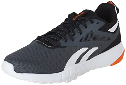 Reebok Herren Flexagon Force 4.0 Crosstrainer, Schwarz/Pure Grey/White, 43 EU von Reebok