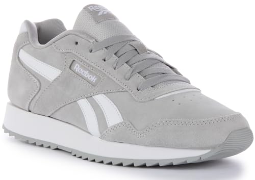 Reebok Herren Glide Ripple Sneaker, Pure Grey 90 cm, Weiß/Grau, 45 EU von Reebok