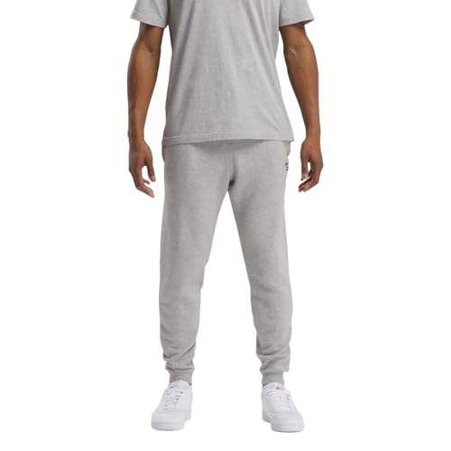 Reebok Herren ID-Kleines Logo Sweatpants, Mgreyh/Mgreyh, XXL von Reebok